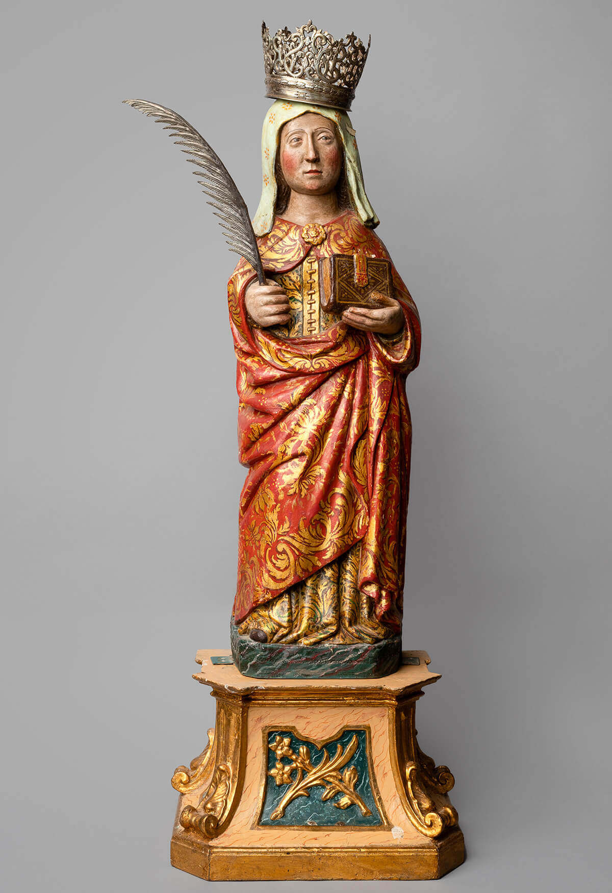 escultura de santa cristina